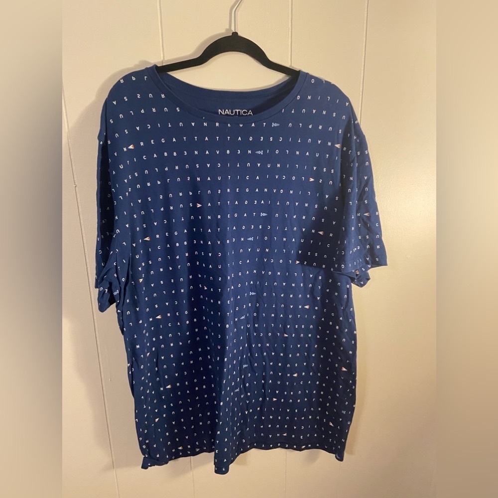 Nautical men’s  big and tall 3xl shirt